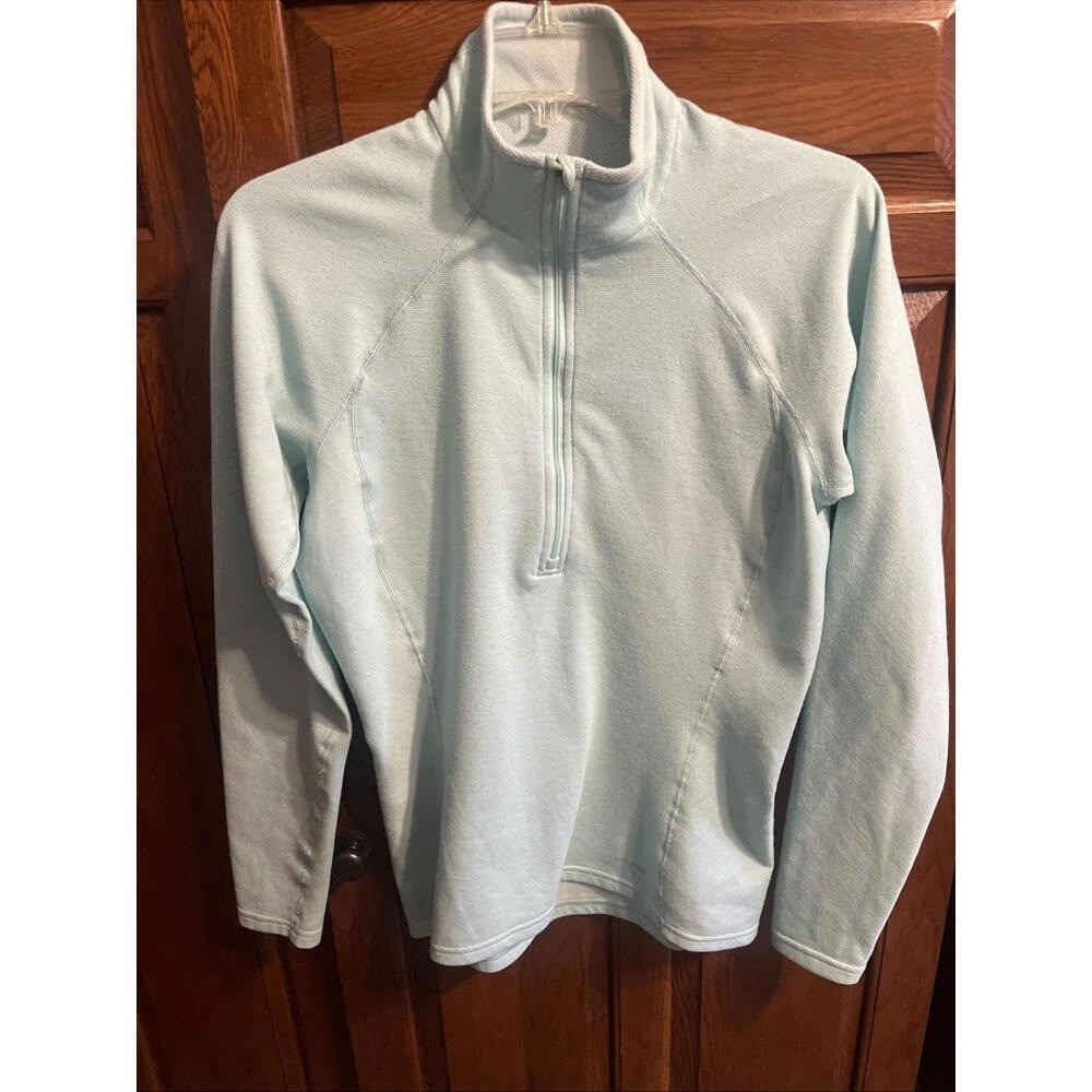 PATAGONIA Women's Medium Top Jacket Half Zip  Mint Green